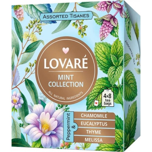 Набор травяного чая Мята LOVARE 32Х1.3Г